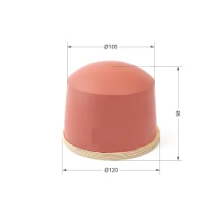 P105 Round Pads