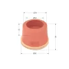 P113 Round Pads