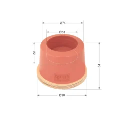 P113 Round Pads
