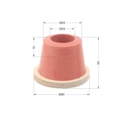 P117 Round Pads
