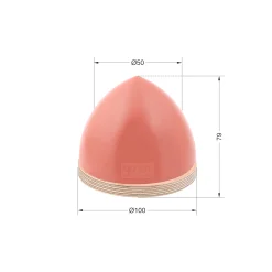 P131 Round Pads