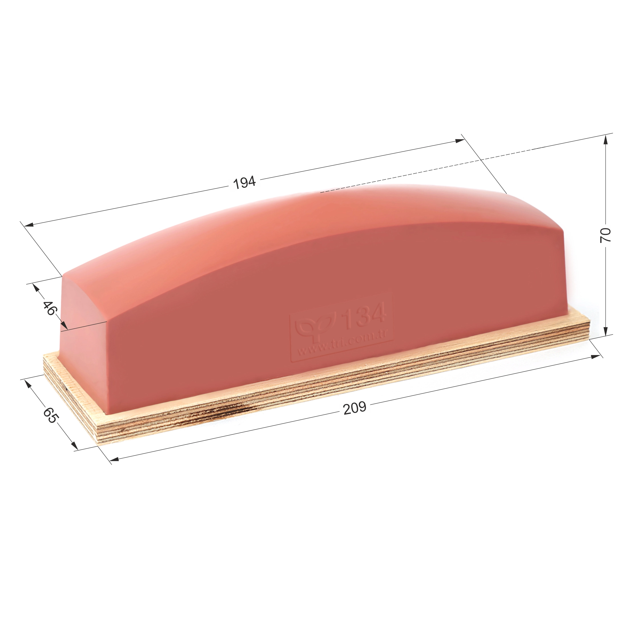 P134 Rectangular Pad