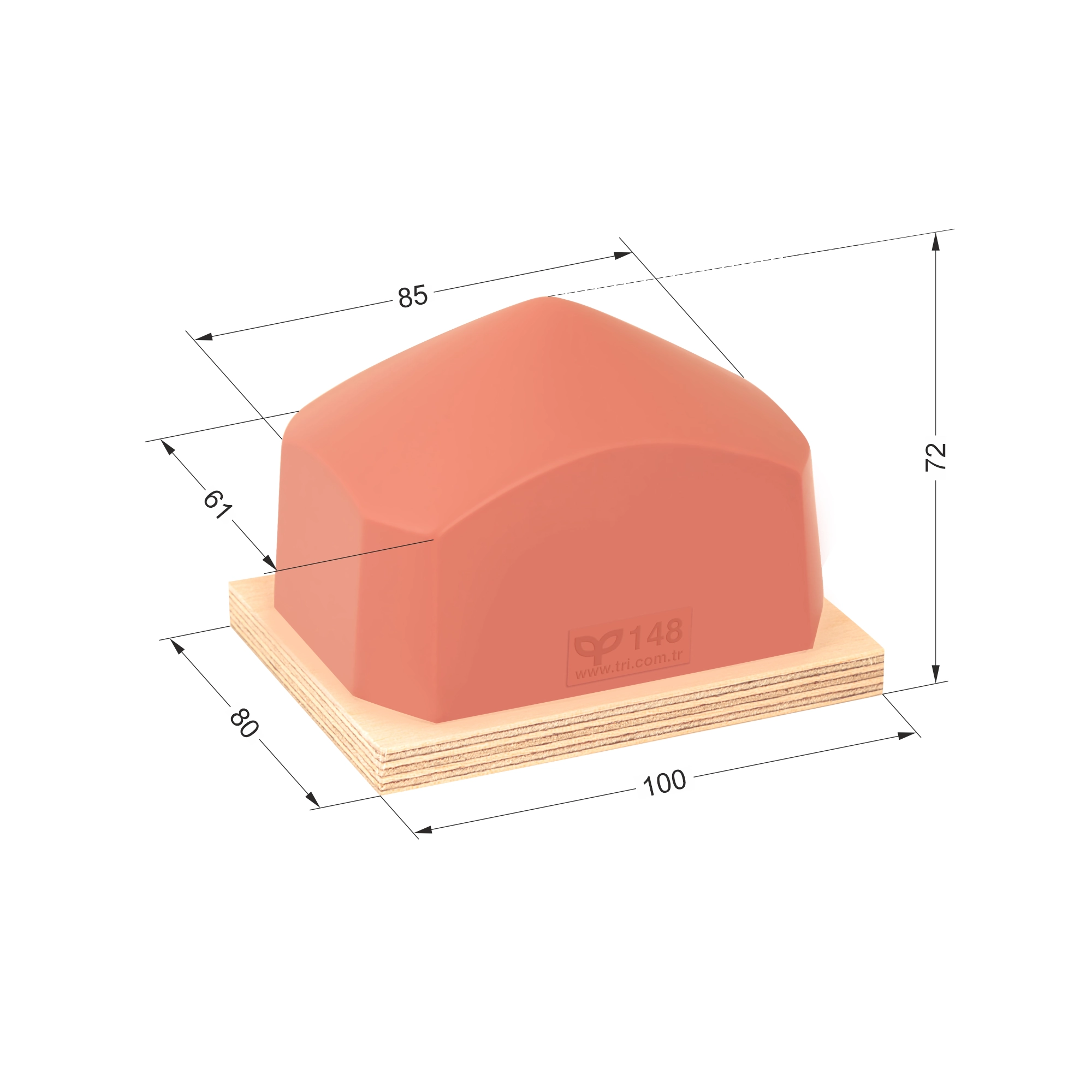P148 Rectangular Pad