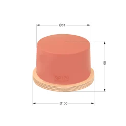 P170 Round Pads