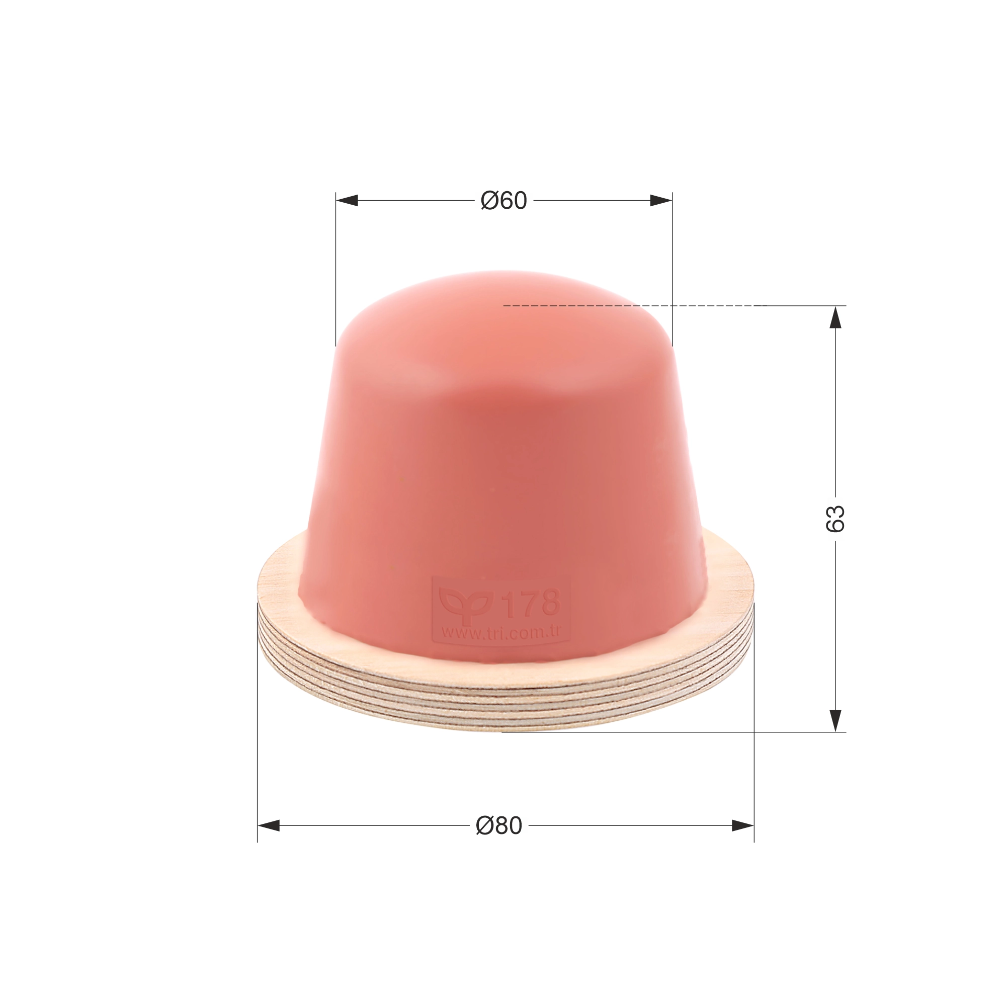 P178 Round Pads