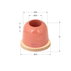 P201 Round Pads