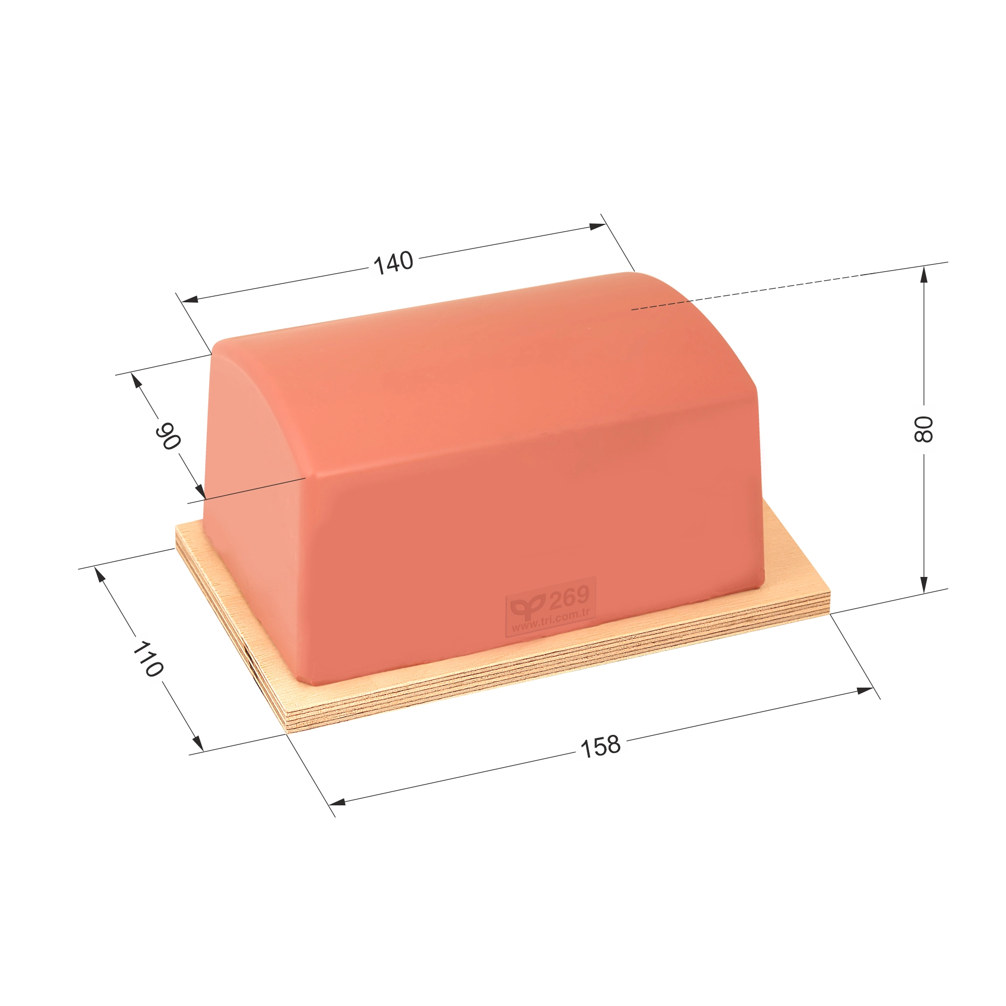 P269 Rectangular Pad