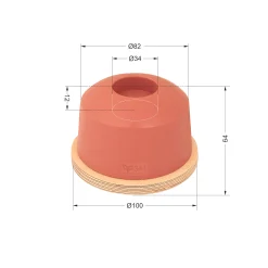 P341 Round Pads