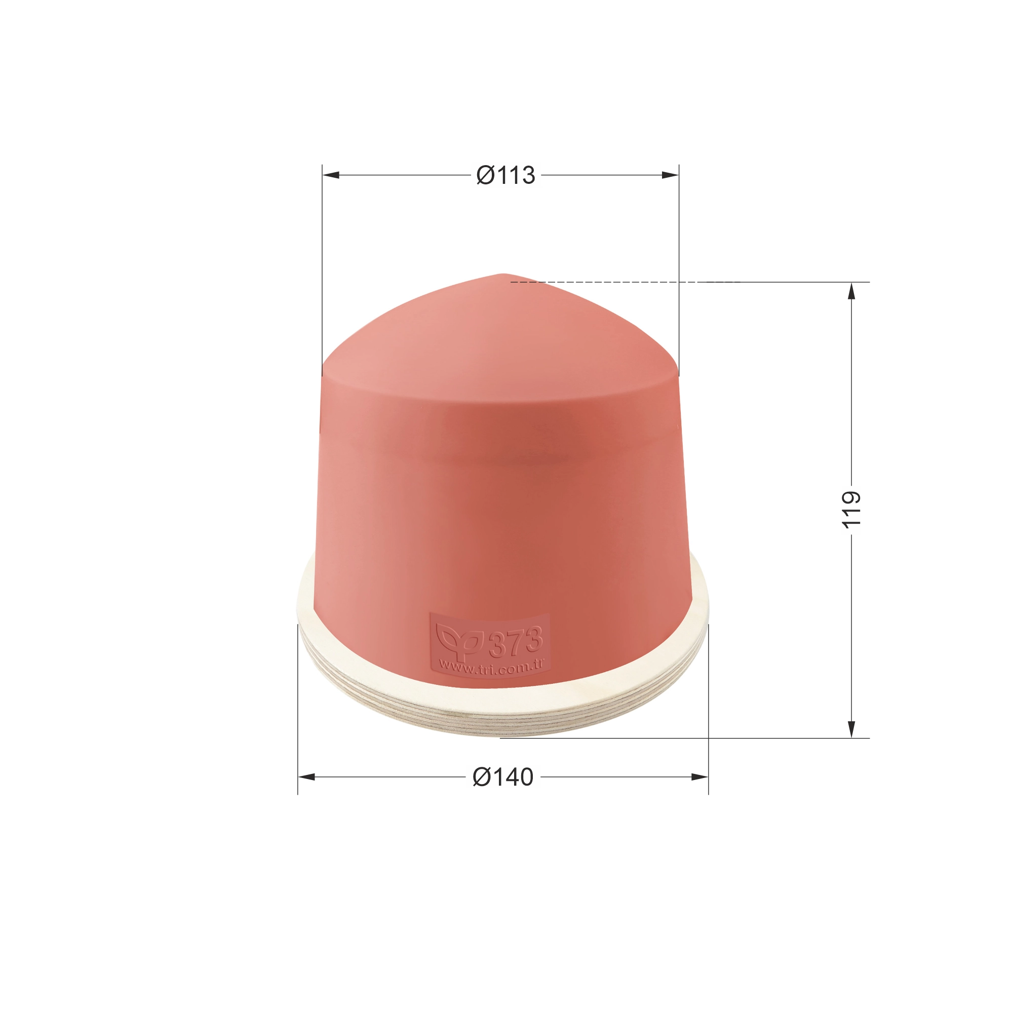 P373 Round Pads