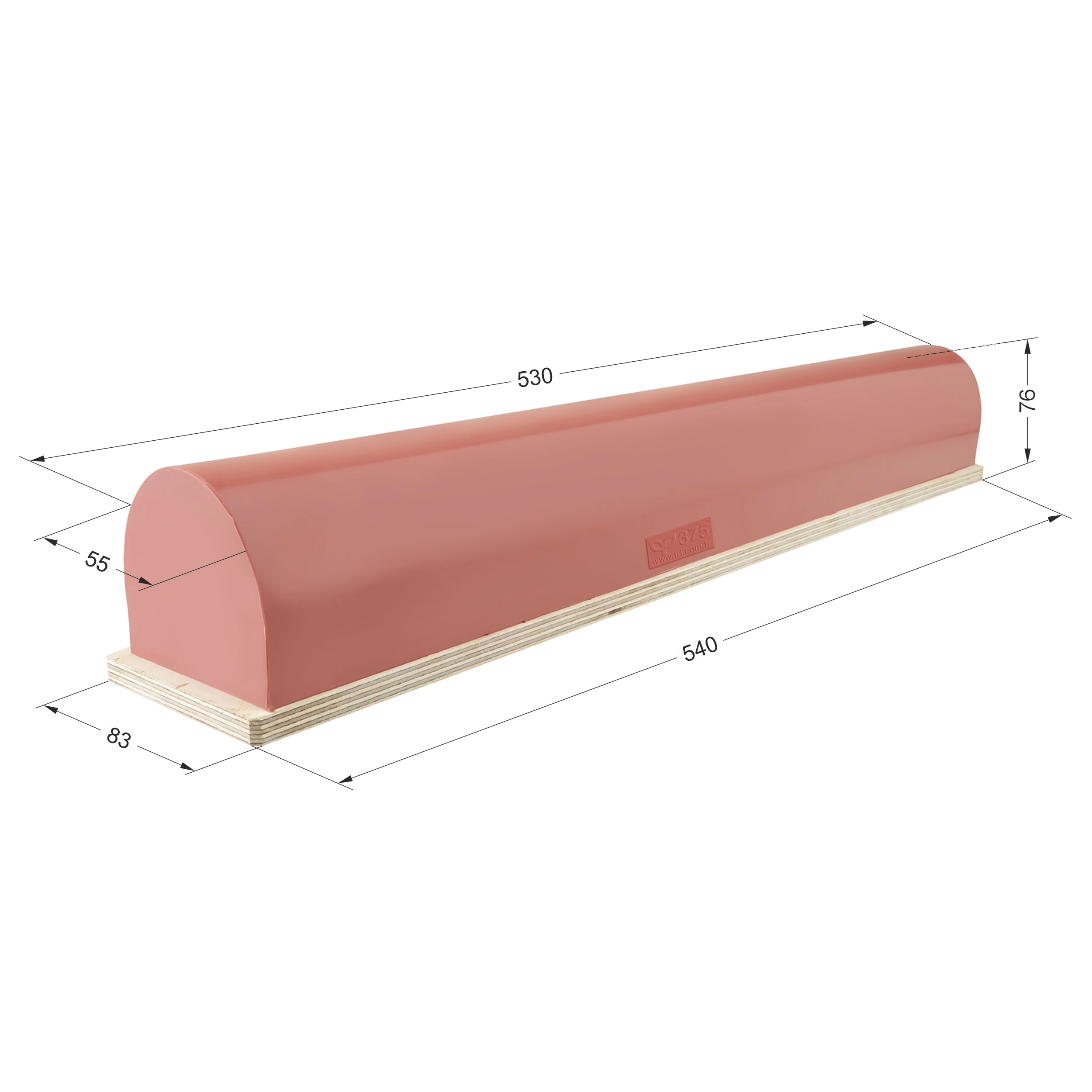 P375 Radiused Roofed Special Pad