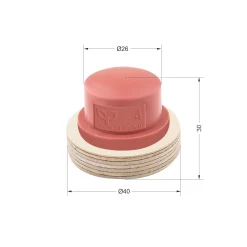 P4 Round Pads