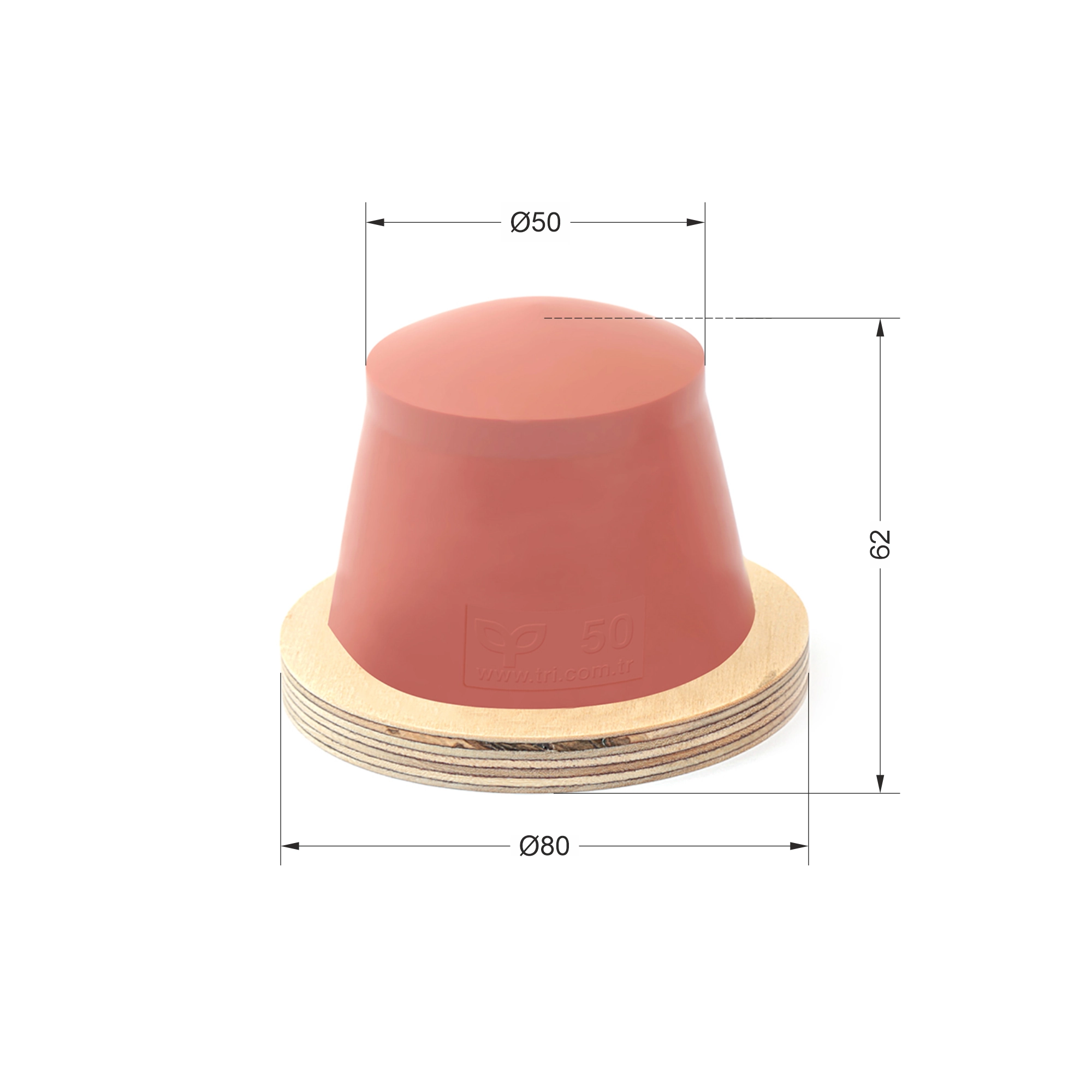 P50 Round Pads