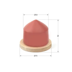 P61 Round Pads
