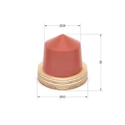 P74 Round Pads