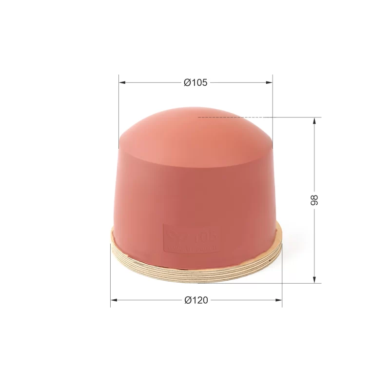 P105 Yuvarlak Baskı Tamponu