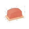 P119 maçasız dörtgen tampon baskı silikonu 47×70×60 mm, dikdörtgen silikon baskı tamponu