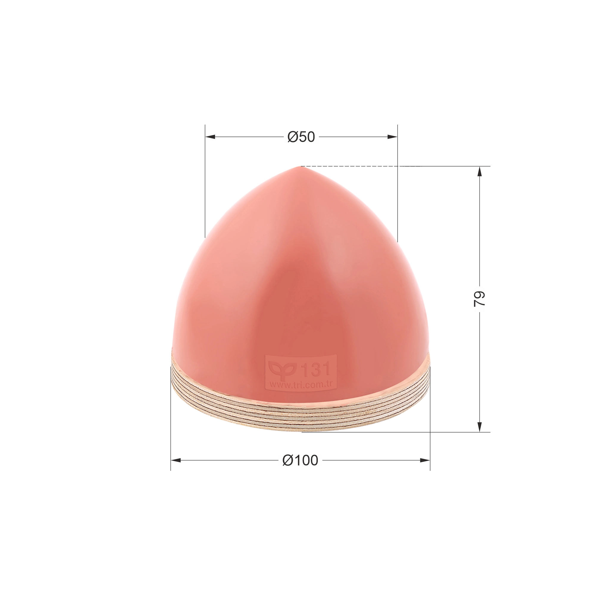 P131 Yuvarlak Baskı Tamponu