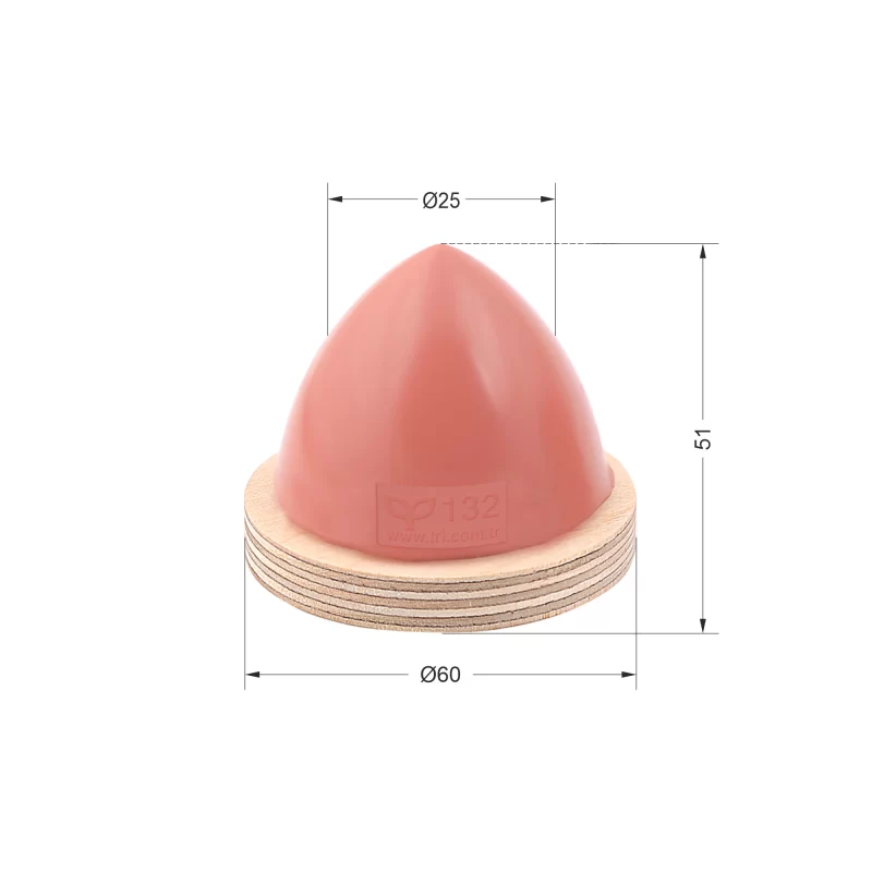 P132 Yuvarlak Baskı Tamponu