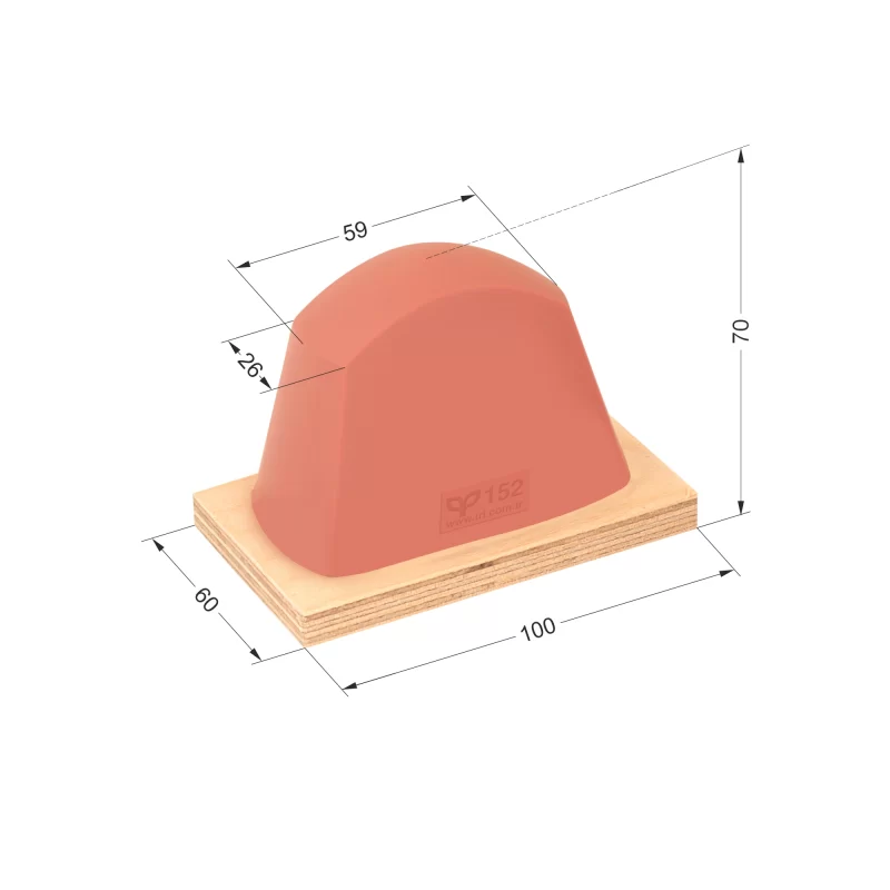 P152 Balıksırtı Baskı Tamponu