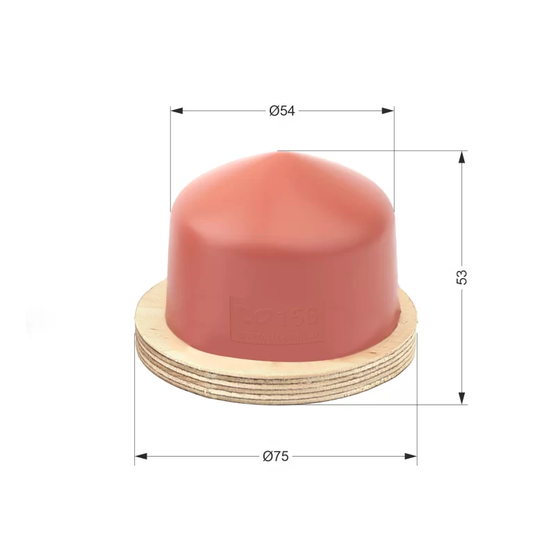 P156 Yuvarlak Baskı Tamponu