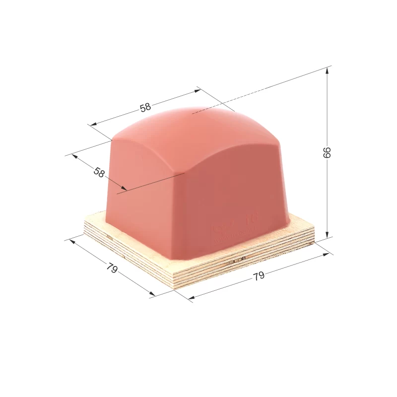 P16 Dörtgen Baskı Tamponu