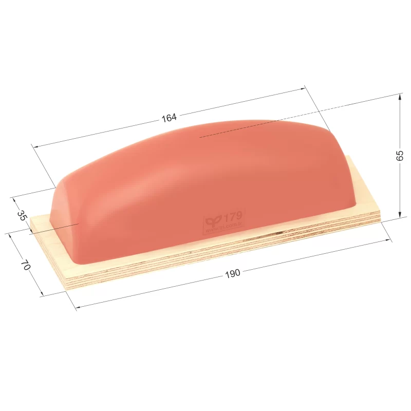 P179 Balıksırtı Baskı Tamponu