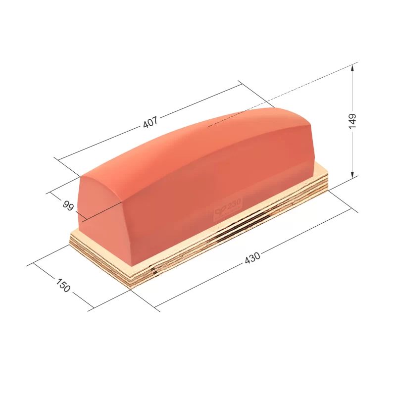 P230 Balıksırtı Baskı Tamponu