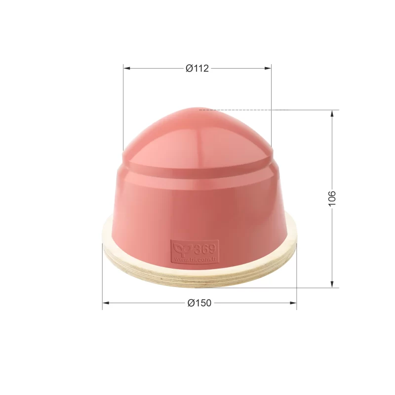 P369 Yuvarlak Baskı Tamponu