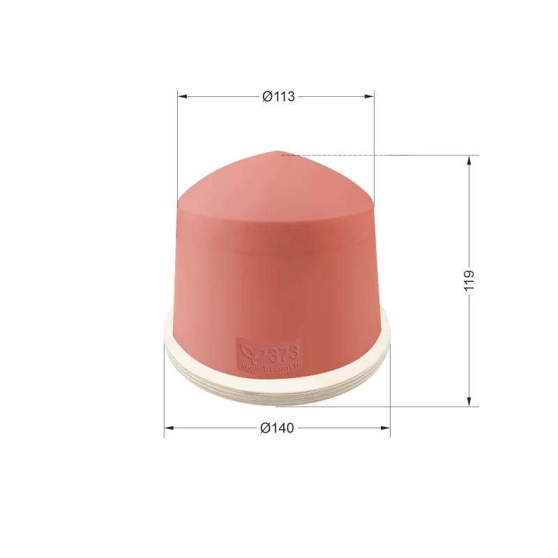 P373 Yuvarlak Baskı Tamponu
