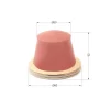 P50 Tip 1 maçasız yuvarlak tampon baskı silikonu Ø50×62 mm, round silicone pad printing pad