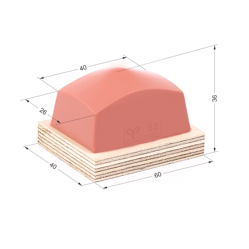 P53 Dörtgen Baskı Tamponu