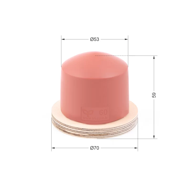 P60 Yuvarlak Baskı Tamponu