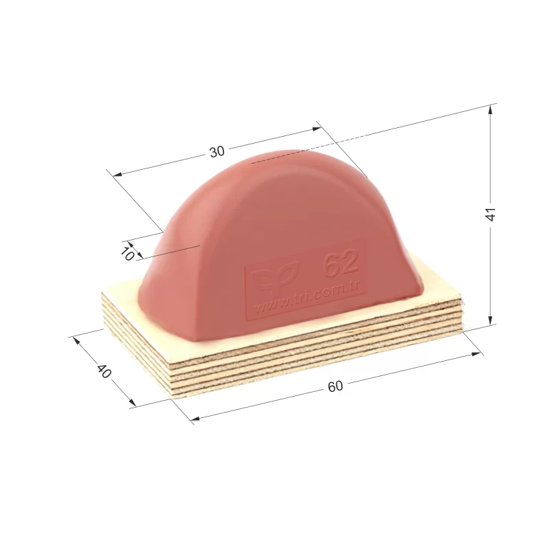 P62 Balıksırtı Baskı Tamponu