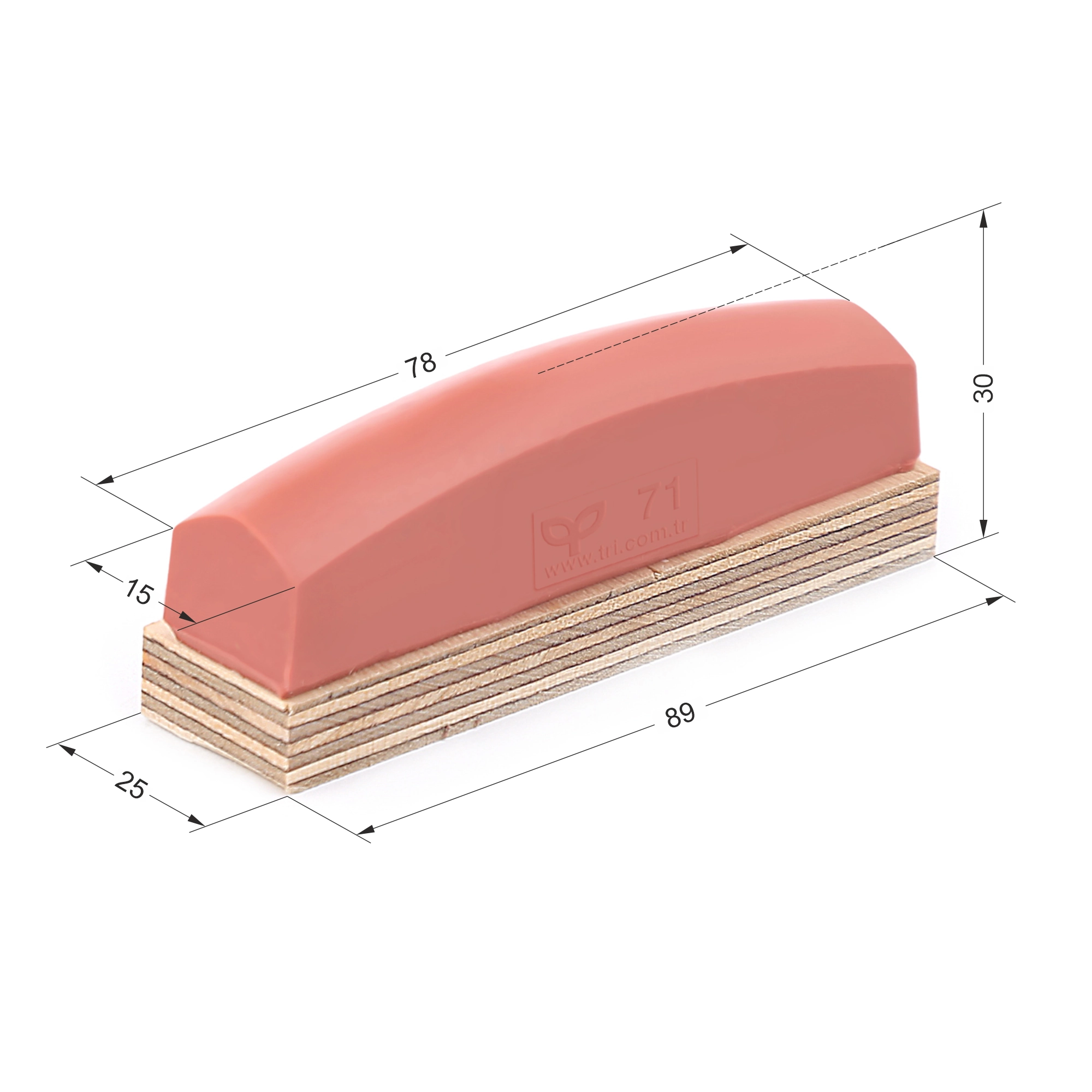 P71 Balıksırtı Baskı Tamponu