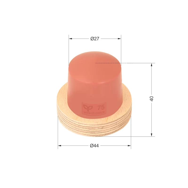 P75 Yuvarlak Baskı Tamponu