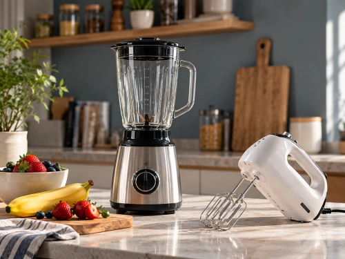 Blender ve mikserler üzerine tampon baskı uygulamaları